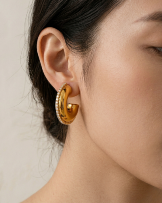 Les boucles d'oreilles icones COQUI