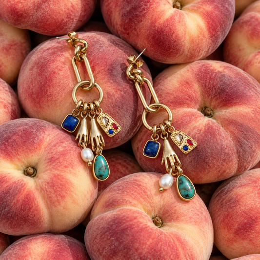 Boucles d’oreilles Verde