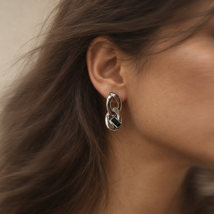 Boucles d’oreilles Catena Argento